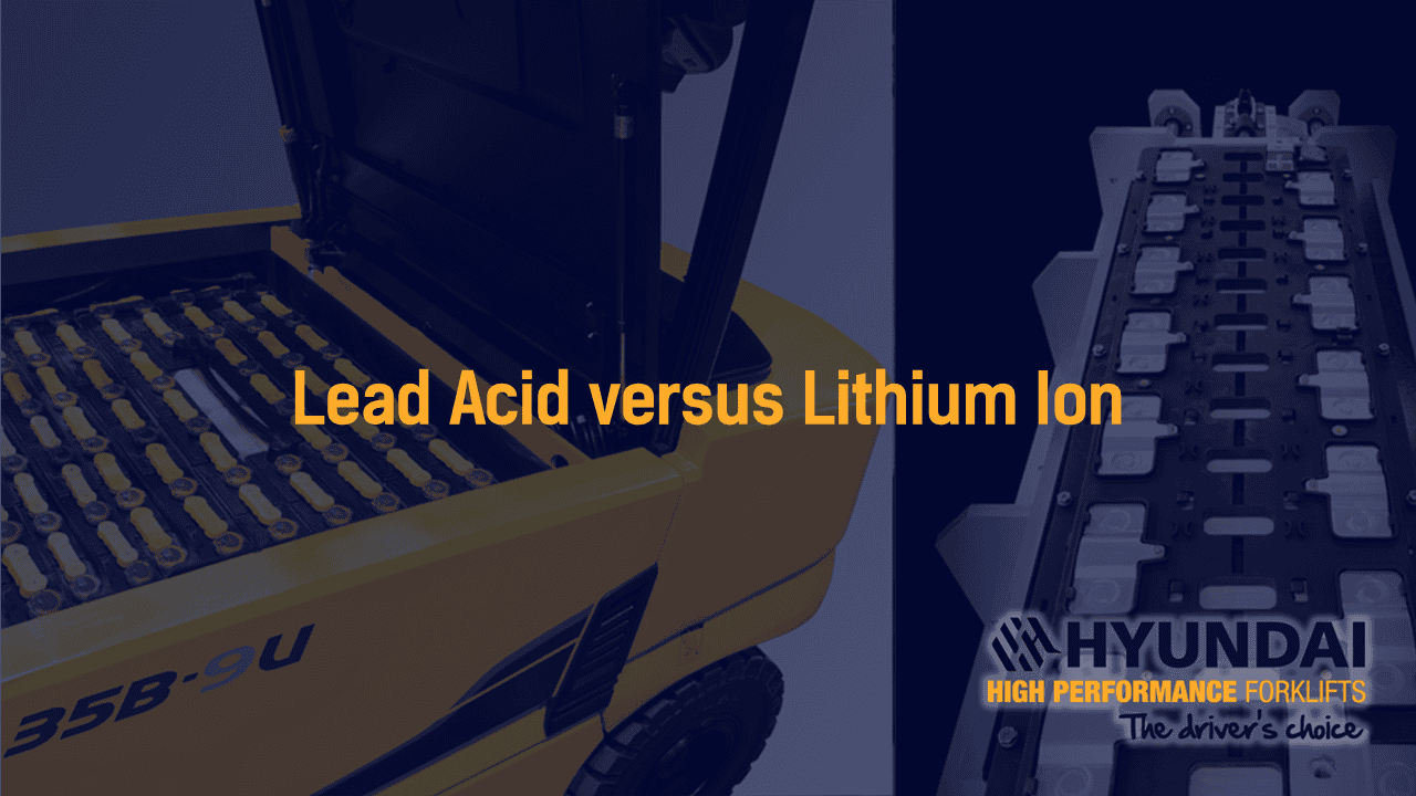 Lead-acid vs Lithium-ion Electric Forklifts