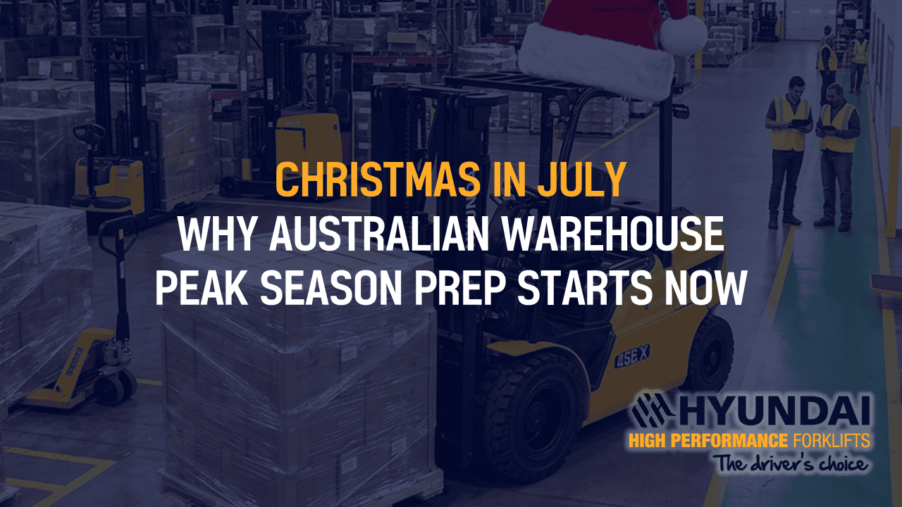 Why Australian Warehouse Peak Season Prep Should Start in July