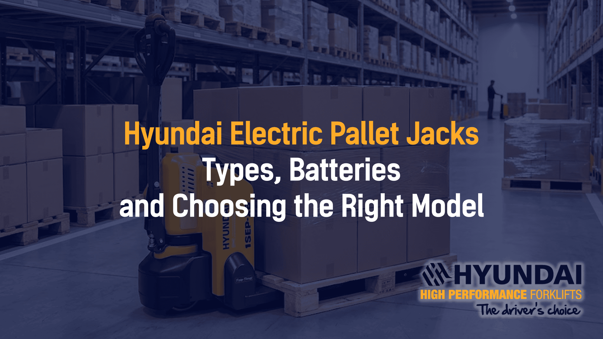 Electric Pallet Jacks: Types, Batteries and Choosing the Right Model
