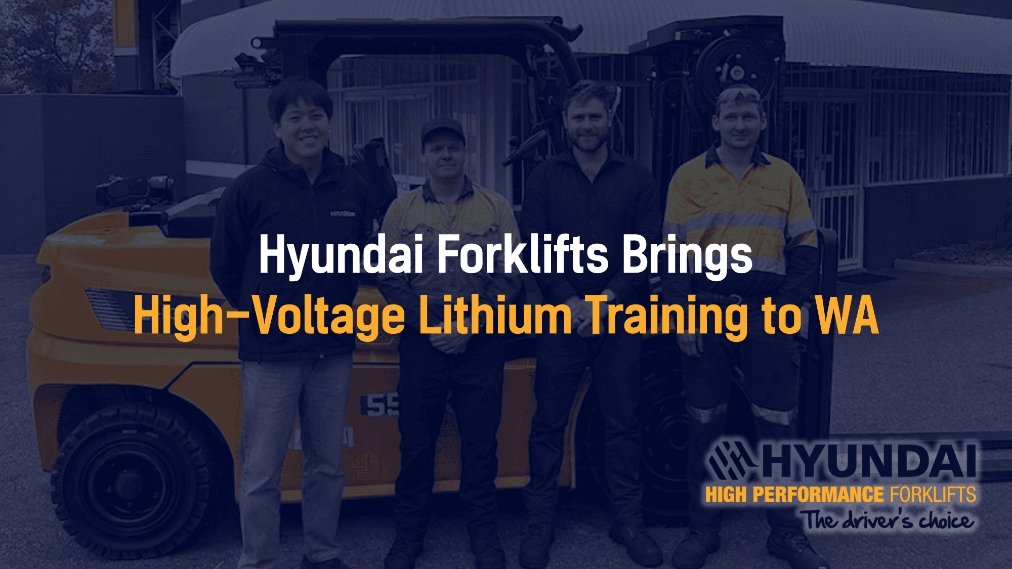 Hyundai Forklifts Brings High-Voltage Lithium Training to WA