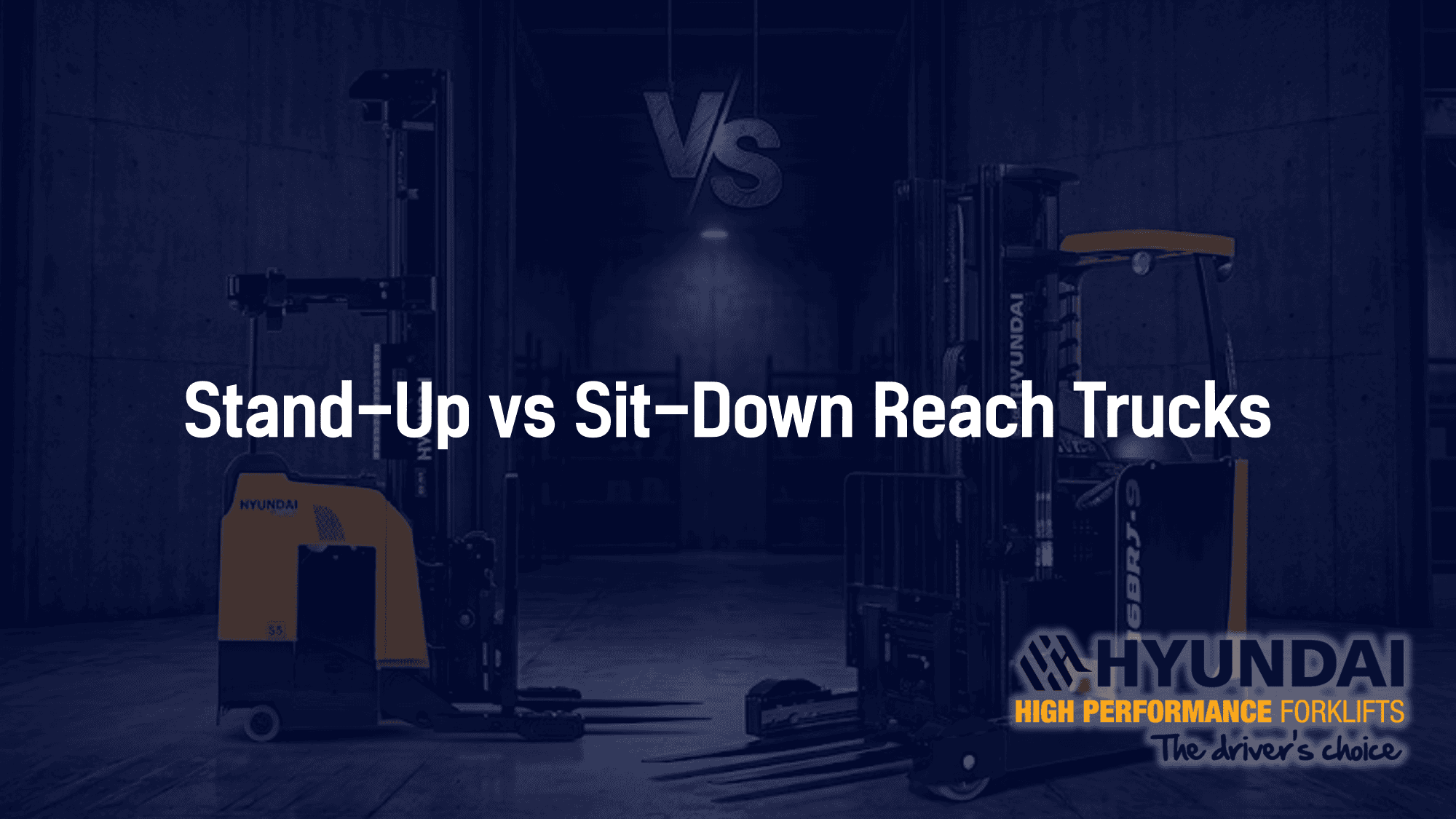 Stand-Up vs Sit-Down Reach Trucks